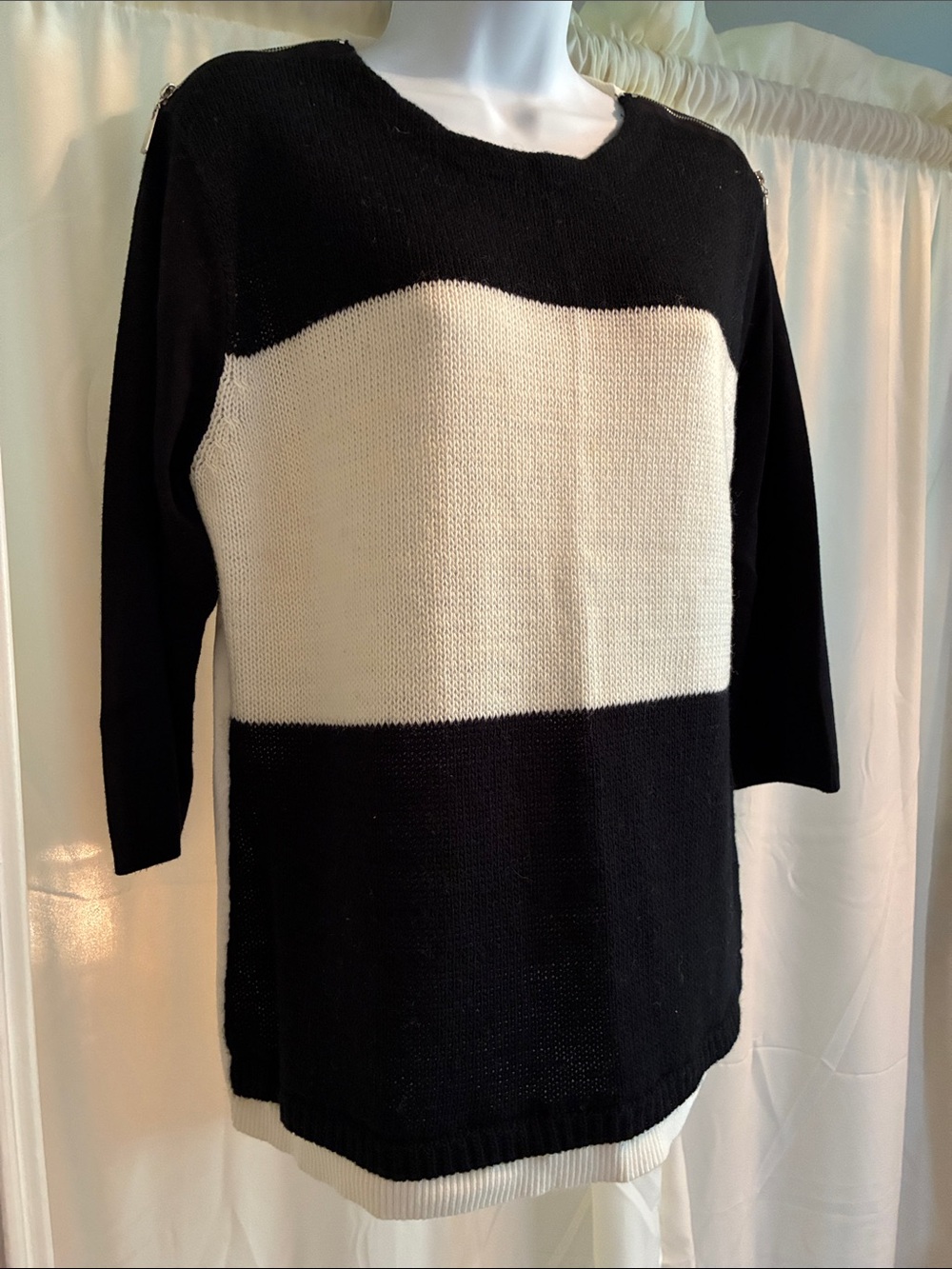 Ravel Color Block Sweater
